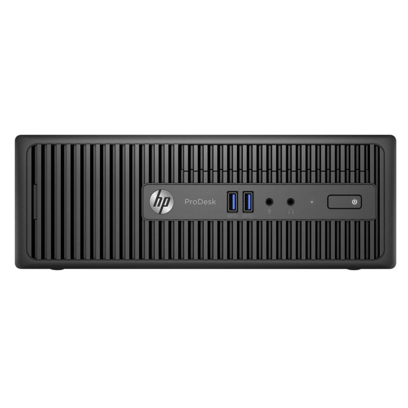 Load image into Gallery viewer, HP ProDesk 400 G3, Small Form Factor Desktop, Intel Core i5-6400, 2.7GHz, 16GB RAM, 256GB SSD, Windows 10 Pro-Grade A Refurbished
