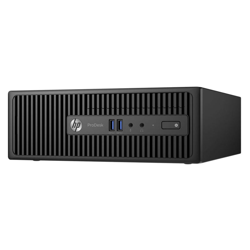 Load image into Gallery viewer, HP ProDesk 400 G3, SFF Desktop, Intel Core i5-6400, 2.7GHz, 8GB RAM, 256GB SSD, Windows 10 Pro-Grade A Refurbished
