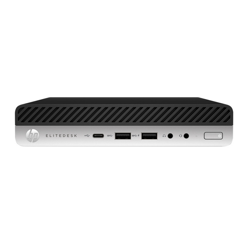 Load image into Gallery viewer, HP EliteDesk 800 G4 Mini Desktop, Intel Core i7-8700T, 2.4GHz, 16GB RAM, 512GB SSD, Windows 11 Pro - Grade A Refurbished