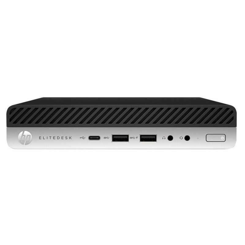 Load image into Gallery viewer, HP EliteDesk 800 G5 Mini Desktop, Intel Core i7-9700T, 2.0GHz, 64GB RAM, 2TB SSD, Windows 10 Pro - Grade A Refurbished