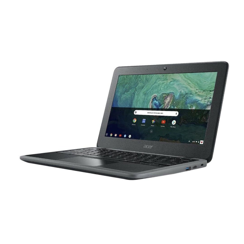 Load image into Gallery viewer, Acer Q1VC1 Chromebook, 11.6", Intel Celeron N3350, 2.40 GHz, 2GB RAM, 16GB eMMC SSD, DVD, Chrome OS - Grade A Refurbished
