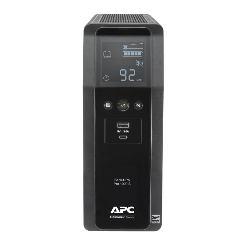 Load image into Gallery viewer, APC Back- UPS Pro BR 1000VA Battery Backup& Surge Protector (BR1000MS)- Grade A Refurbished