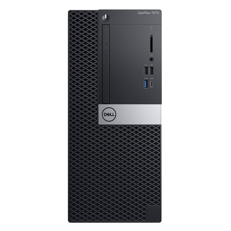Load image into Gallery viewer, Dell OptiPlex 7070, Tower Desktop, Intel Core i7-9700, 3.0GHz, 64GB RAM, 1TB NVMe, NVIDIA GT730, Windows 10 Pro - Grade A Refurbished