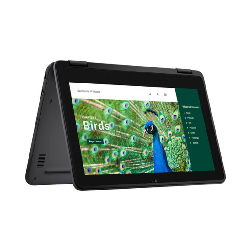 Load image into Gallery viewer, Dell 3120 Chromebook, 11.6" 2-in-1 Touchscreen, Intel N100, 1.0GHz, 8GB RAM, 64GB eMMC, Chrome OS, Brand New - EE