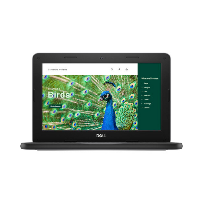 Load image into Gallery viewer, Dell 3120 Chromebook, 11.6", Intel Celeron N100, 1.0GHz, 4GB RAM, 64GB eMMC, Chrome OS, Brand New - EE