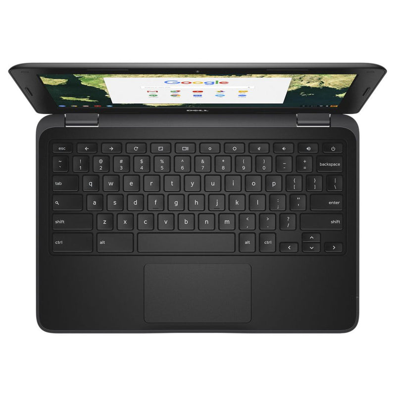 Load image into Gallery viewer, Dell 3180 Chromebook, 11.6", Intel Celeron N3060, 1.6GHz, 4GB RAM, 16GB eMMC SSD, Chrome OS - Grade A Refurbished