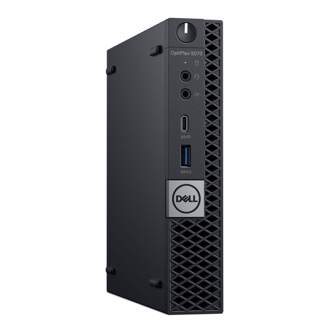 Dell OptiPlex 5070, Micro Desktop, Intel i5-9500T, 2.2GHz, 16GB RAM, 512GB  SSD, Windows 10 Pro – Grade A Refurbished