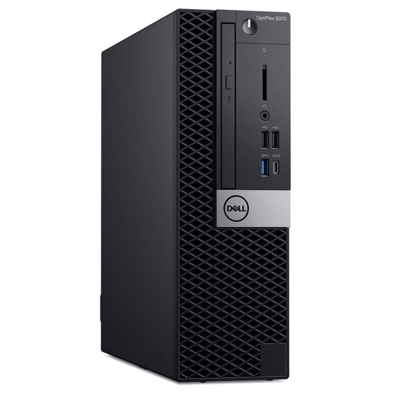 Load image into Gallery viewer, Dell OptiPlex 5070 SFF Desktop Bundled with 2 x 24" Dell Monitors, Intel Core i7-9700, 3.0GHz, 32GB RAM, 1TB SSD, Windows 11 Pro, Grade A Refurbished - EE