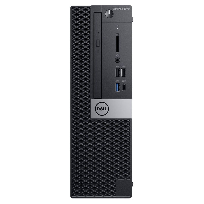 Load image into Gallery viewer, Dell OptiPlex 5070 SFF Desktop Bundled with 2 x 24" Dell Monitors, Intel Core i5-9500, 3.0GHz, 16GB RAM, 512GB SSD, Windows 11 Pro, Grade A Refurbished - EE