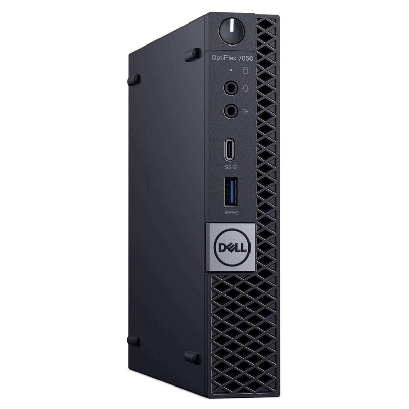 Load image into Gallery viewer, Dell OptiPlex 7060, Micro Desktop Bundled with 22" Monitor, Intel Core i5-8500T, 2.10GHz, 16GB RAM, 256GB SSD, Windows 11 Pro, Grade A Refurbished - EE