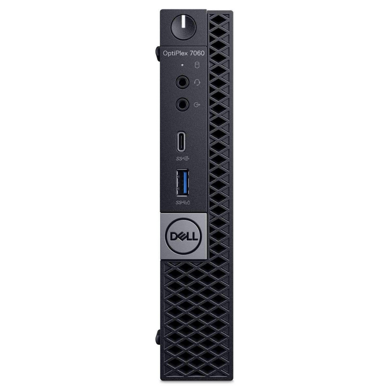 Load image into Gallery viewer, Dell OptiPlex 7060, Micro Desktop Bundled with 22" Monitor, Intel Core i5-8500T, 2.10GHz, 16GB RAM, 256GB SSD, Windows 11 Pro, Grade A Refurbished - EE