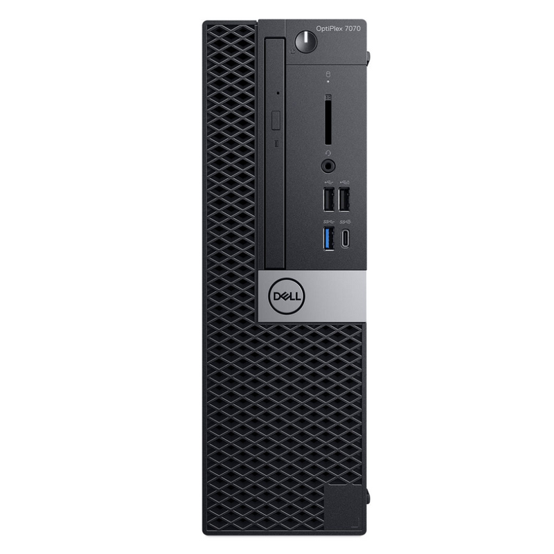 Load image into Gallery viewer, Dell OptiPlex 7070, SFF Desktop, Intel Core i5-9500, 3.0GHz, 8GB RAM, 256GB SSD, Windows 10 Pro - Grade A Refurbished