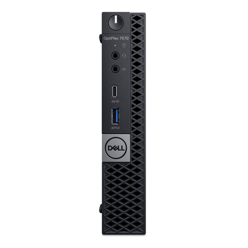 Load image into Gallery viewer, Dell OptiPlex 7070, Micro Desktop Bundled with 24&quot; Monitor, Intel Core i5-9500T, 2.0GHz, 16GB RAM, 256GB M2 NVMe SSD, Windows 11 Pro, Grade-A Refurbished
