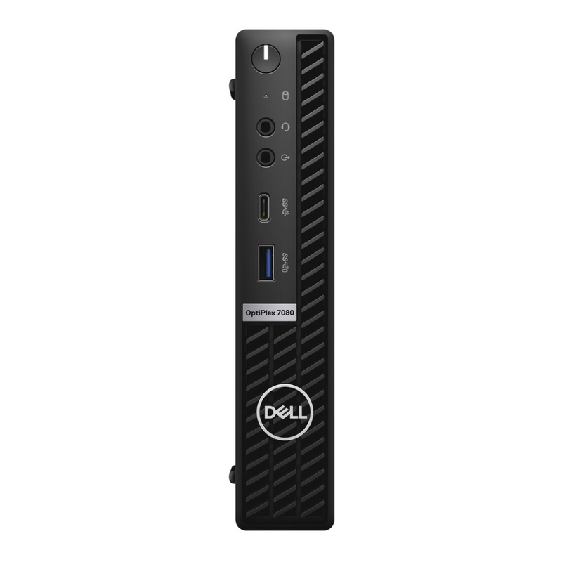 Load image into Gallery viewer, Dell OptiPlex 7080, Micro Desktop Bundled with 24" Monitor, Intel Core i5-10500T, 2.0GHz, 16GB RAM, 256GB M2 NVMe SSD, Windows 11 Pro, Grade A Refurbished - EE