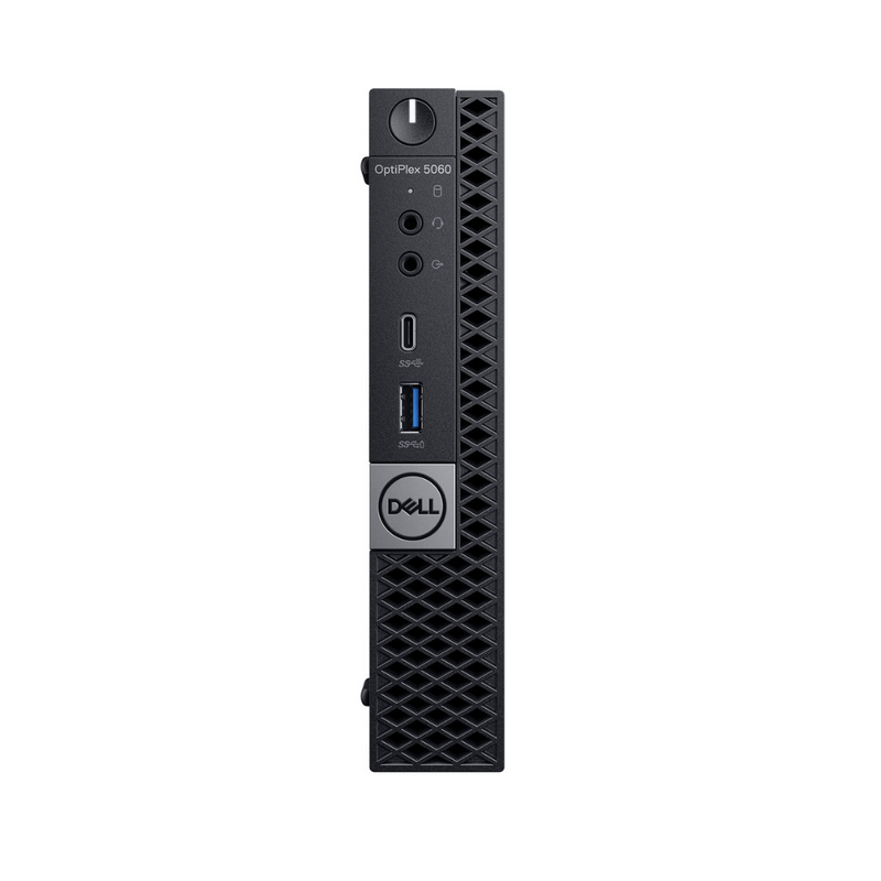 Load image into Gallery viewer, Dell OptiPlex 5060 Micro Desktop, Intel Core i5-8500T, 2.1GHz, 16GB RAM, 256GB NVMe SSD, Windows 11 Pro, Grade A Refurbished - EE