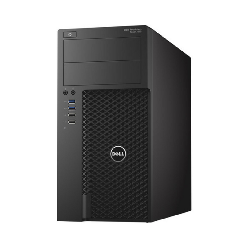 Load image into Gallery viewer, Dell Precision 3620 Workstation Tower Desktop, Intel Core i7-6700, 3.4GHz, 16GB RAM, 512GB SSD, Windows 10 Pro - Grade A Refurbished