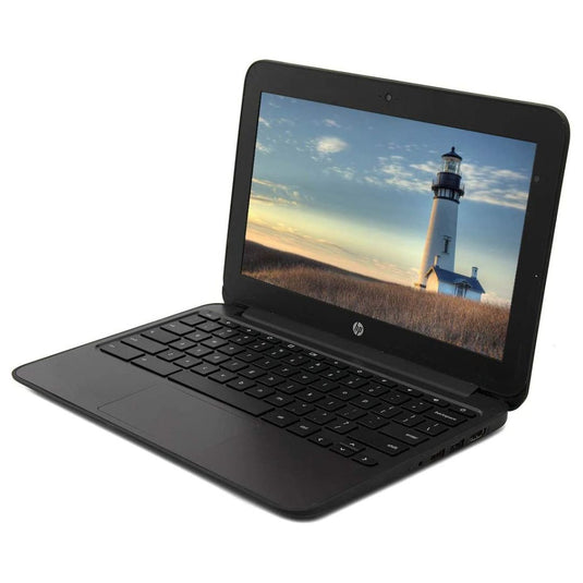 HP Chromebook 11 G4, 11.6", Intel Celeron N2840, 2.16GHz, 4GB, 16GB SSD, Chrome OS - Grade A Refurbished