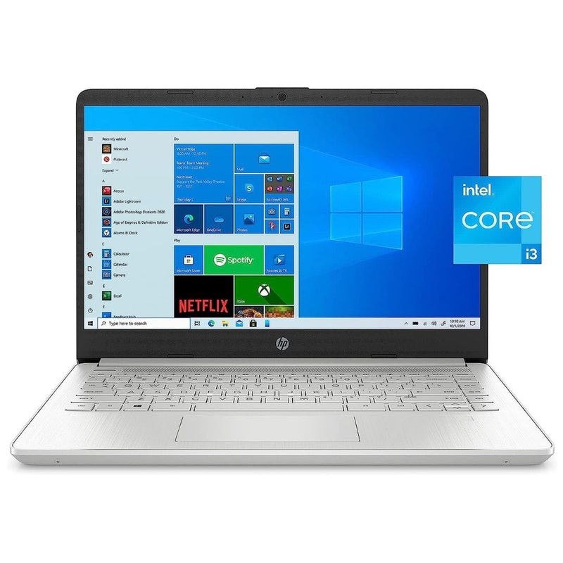 Load image into Gallery viewer, HP 14-DQ2055 Core™ i3-1115G4 256GB SSD 4GB 14" (1920x1080) WIN10 S NATURAL SILVER 39K15UA#ABA