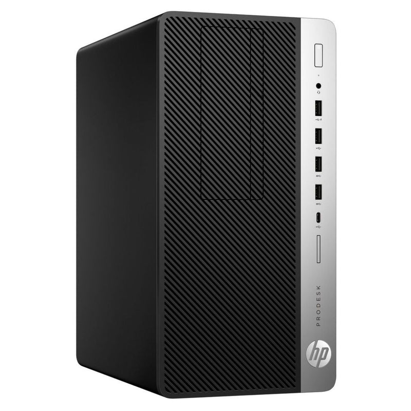 Load image into Gallery viewer, HP ProDesk 600 G5 Tower Desktop, Intel Core i5-9500, 3.0GHz, 32GB RAM, 1TB M2 SSD, Windows 10 Pro- Grade A Refurbished