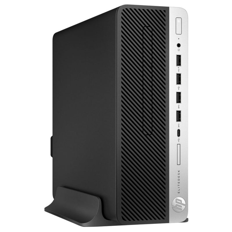 Load image into Gallery viewer, HP EliteDesk 705 G4, SFF Desktop, AMD Pro A10-9700E, 3.5GHz, 8GB RAM, 256GB SSD, Windows 10 Pro - Grade A Refurbished