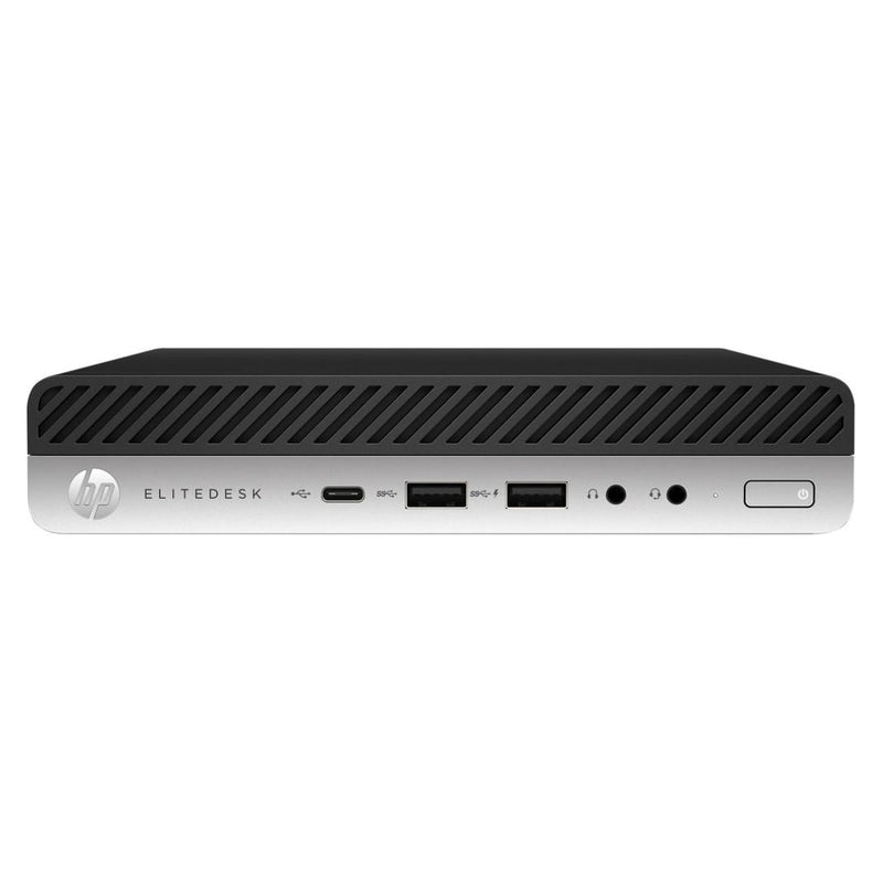 Load image into Gallery viewer, HP EliteDesk 800 G3 Mini Desktop Bundled with 22&quot; Monitor, Intel Core i5-6500T, 2.50GHz, 8GB RAM, 256GB SSD, Windows 10 Pro - Grade A Refurbished
