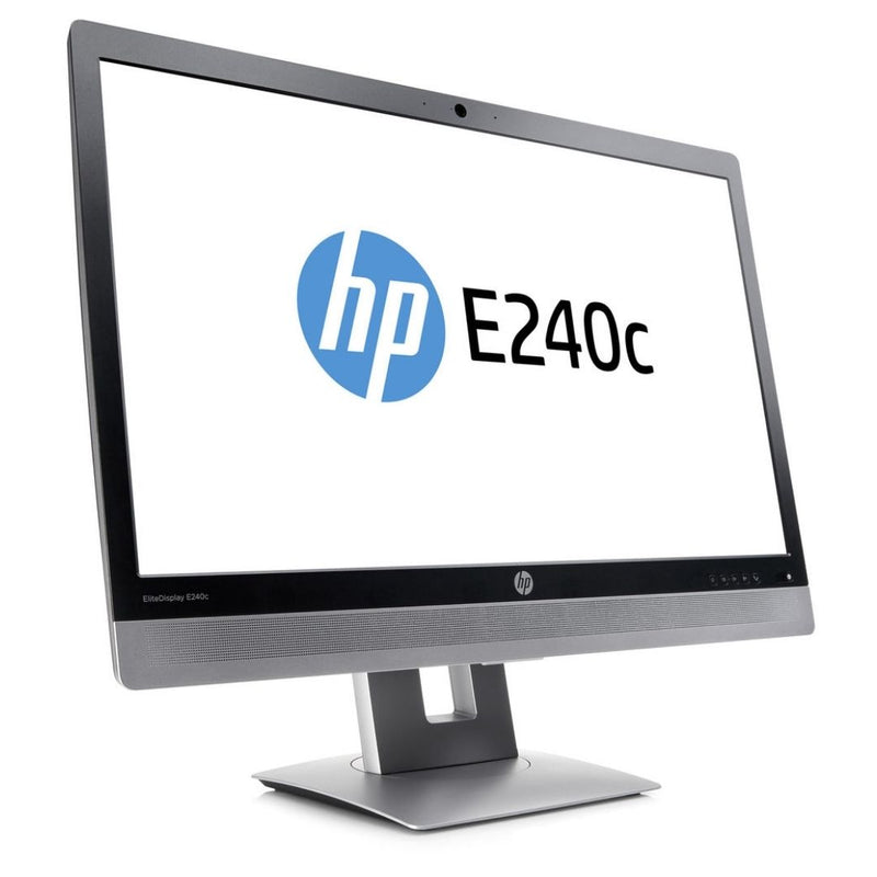 Load image into Gallery viewer, HP EliteDisplay E240c, 23.8", 16:9 Video Conferencing IPS Monitor - Grade A Refurbished