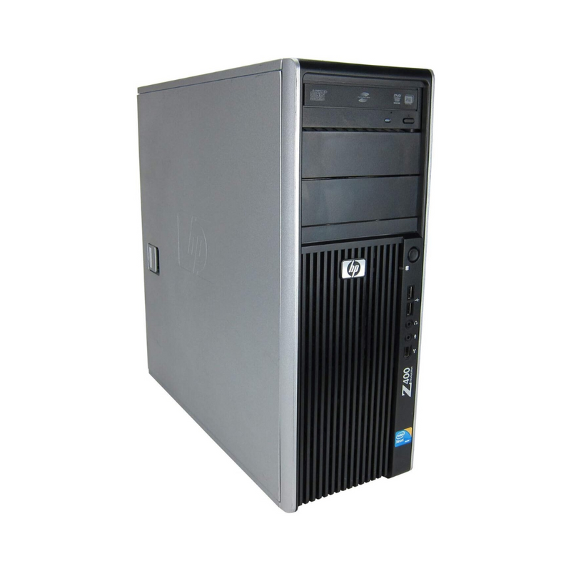 Load image into Gallery viewer, HP Z400, Tower Workstation, Intel Xeon W3565, 3.20 GHz, 16GB RAM, 2TB HDD + 1TB HDD, DVD-RW, Windows 10 Pro - Grade A Refurbished