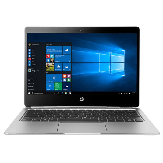 HP EliteBook Folio G1, 12.5" Touchscreen, Intel Core M5-6Y57, 1.10GHz, 8GB RAM, 256GB SSD, Windows 10 Pro - Grade A Refurbished