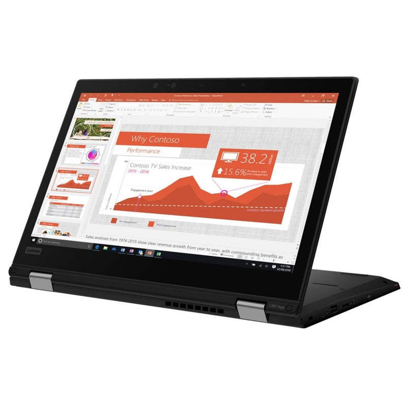 Load image into Gallery viewer, Lenovo ThinkPad L390 Yoga 2-in-1, 13.3", Touchscreen, Intel i5-8265U, 1.60GHz, 16GB RAM, 256GB SSD, Windows 11 Pro, Grade A Refurbished - EE