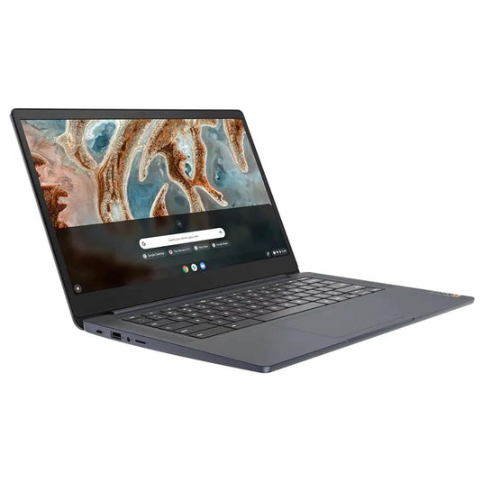 Lenovo IdeaPad3 Chromebook, 14", MediaTek MT8183, 2.0GHz, 4GB RAM, 64GB eMMC, Chrome OS, Abyss Blue - Brand New 