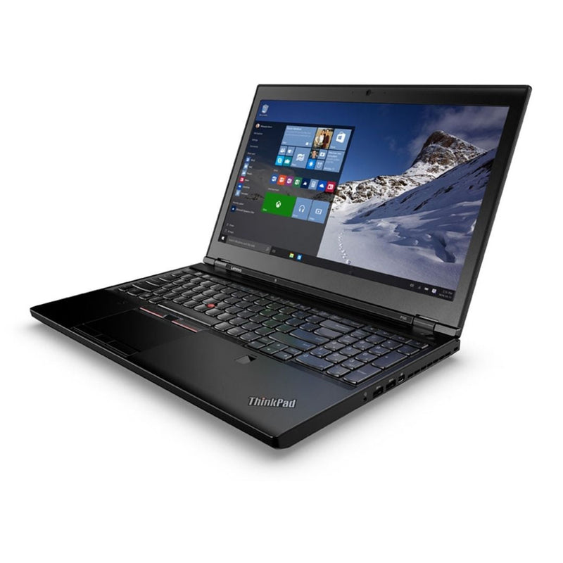 Load image into Gallery viewer, Lenovo ThinkPad P50, 15.6", Intel Xeon E3-1505M, 2.8GHz, 16GB RAM, 512GB M2 SSD,NVIDIA M2000M, Windows 10 Pro - Grade A Refurbished