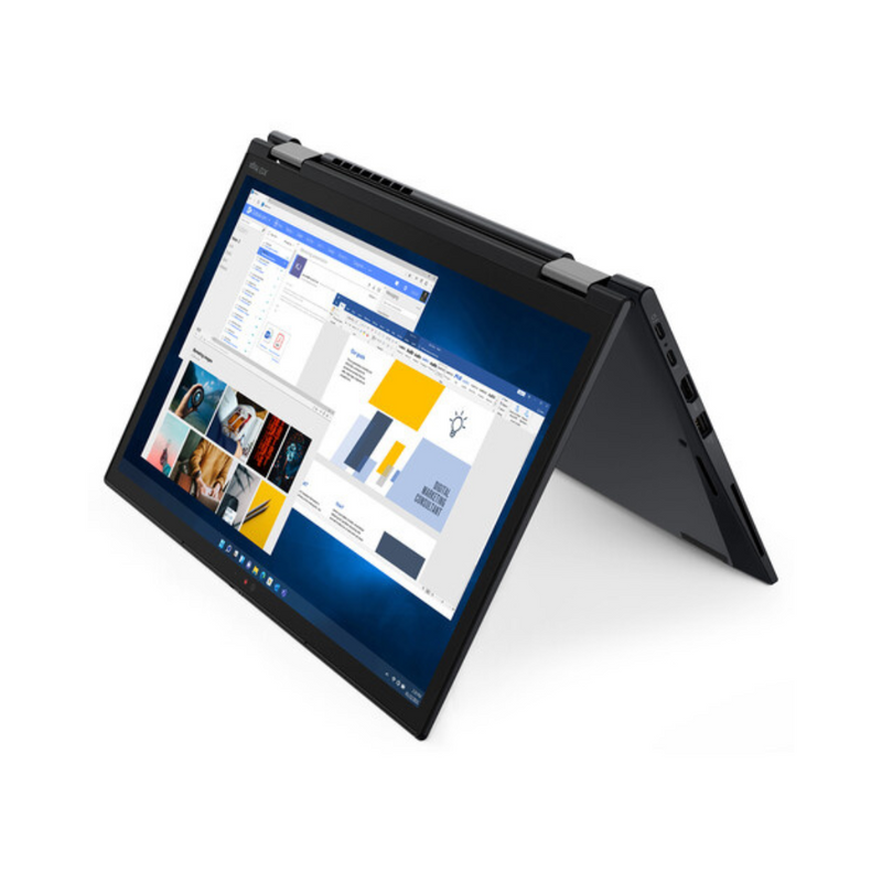 Load image into Gallery viewer, Lenovo ThinkPad X13 Yoga G3, 13.3" Touchscreen, Intel Core i5-1245U, 1.3GHz, 16GB RAM, 256GB SSD, Windows 11 Pro - Grade A Refurbished