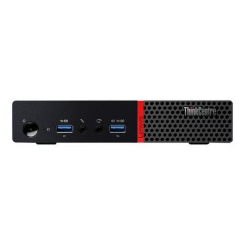Load image into Gallery viewer, Lenovo ThinkCentre M600q Tiny Desktop, Intel Pentium J3710, 1.6GHz, 8GB RAM, 256GB SSD, Windows 10 Pro - Grade A Refurbished (Final Sale)