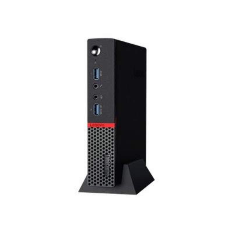 Load image into Gallery viewer, Lenovo ThinkCentre M600, Tiny Desktop, Intel Pentium J3710, 1.60GHz, 8GB RAM, 256GB SSD, Windows 10 Pro - Grade A Refurbished