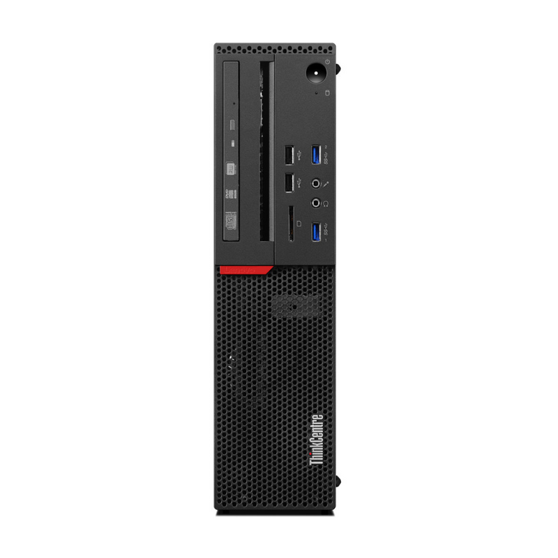 Load image into Gallery viewer, Lenovo ThinkCentre M900, SFF Desktop Bundled with 24&quot; Monitor, Intel Core i5-6500, 3.2GHz, 16GB RAM, 1TB SSD, Windows 10 Pro-  Grade A Refurbished
