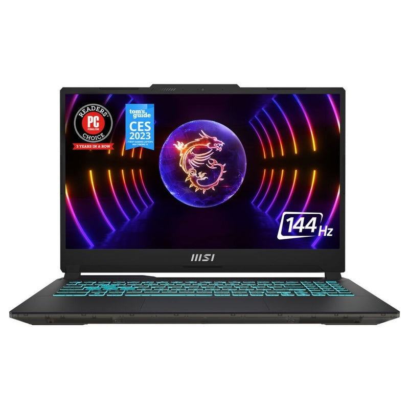 Load image into Gallery viewer, MSI CYBORG 15 A13VE-218 GAMING Core™ i7-13620H 512GB SSD 16GB 15.6" (1920x1080) 144Hz WIN11 NVIDIA® RTX 4050 6144MB BLACK Backlit Keyboard CYBORG1513218