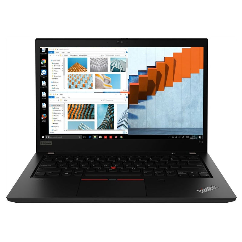 Load image into Gallery viewer, Lenovo ThinkPad T14 Gen 2, 14", Intel Core i5-1145G7, 2.6GHz, 16GB RAM, 256GB M2 SSD, Windows 10 Pro - Grade A Refurbished