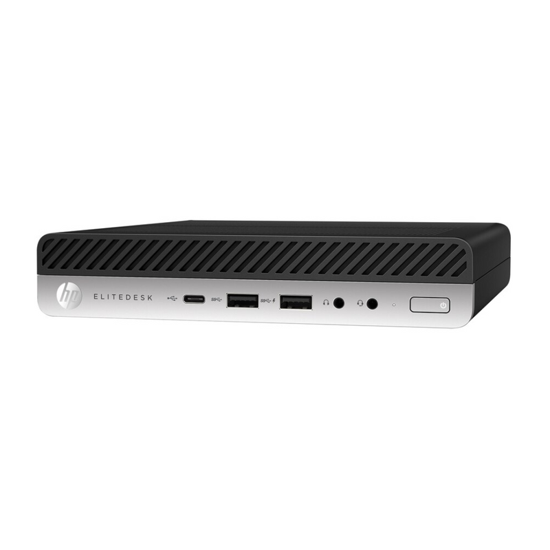 Load image into Gallery viewer, HP EliteDesk 800 G5, Mini Desktop, Intel Core i5-9500T, 2.2GHz, 16GB RAM, 256GB SSD, Windows 11 Pro, Grade A Refurbished - EE