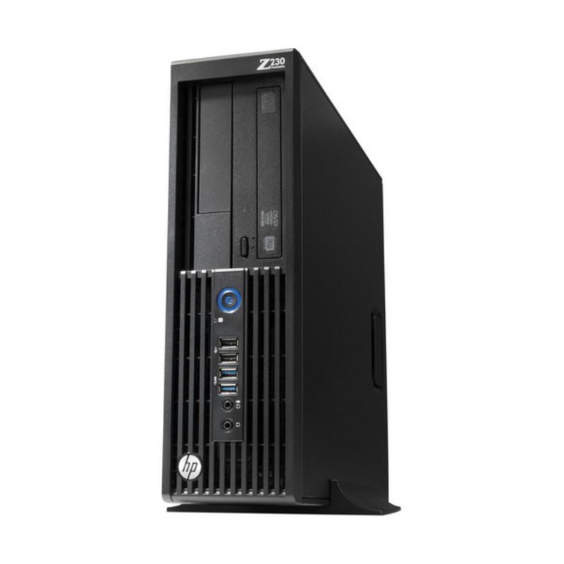Load image into Gallery viewer, HP Z230, SFF Workstation, Intel Core i7-4790, 3.60GHz, 16GB RAM, 256GB SSD, DVD-RW, Windows 10 Pro - Grade A Refurbished