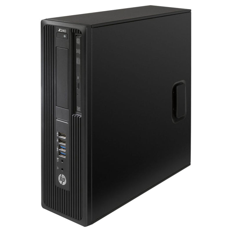 Load image into Gallery viewer, HP Z240, SFF Workstation, Intel Core i7-6700, 3.4GHz, 32GB RAM, 1TB HDD, Windows 10 Pro - Grade A Refurbished