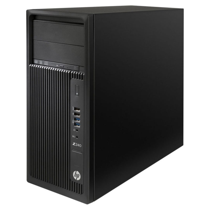 Load image into Gallery viewer, HP Z240, Tower Workstation, Intel Core i5-6500, 3.2GHz, 16GB RAM, 256GB SSD, Windows 10 Pro - Grade A Refurbished