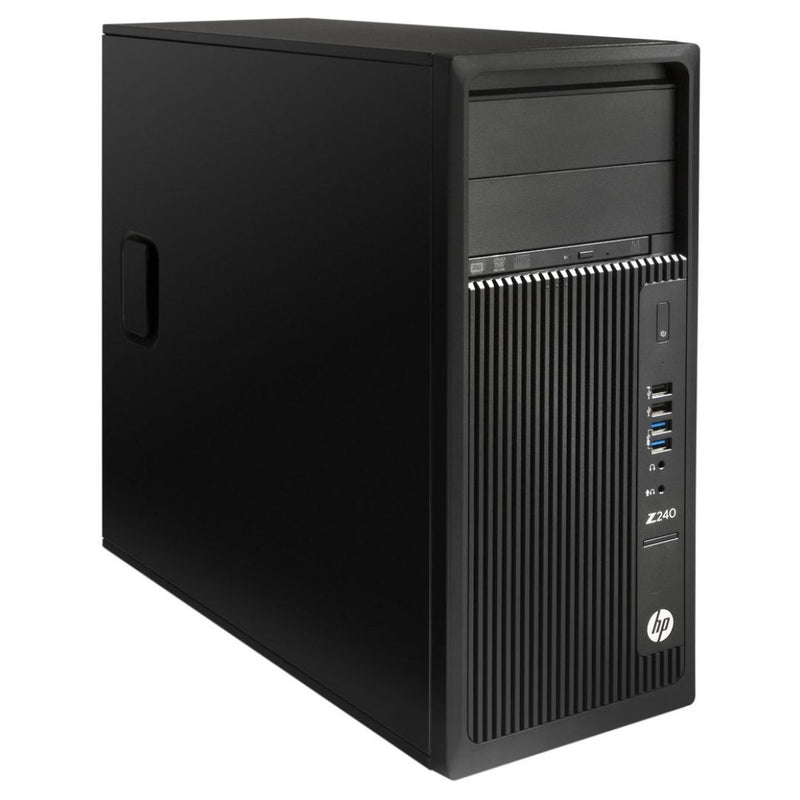 Load image into Gallery viewer, HP Z240, Tower Workstation, Intel Core i5-6500, 3.2GHz, 16GB RAM, 256GB SSD, Windows 10 Pro - Grade A Refurbished