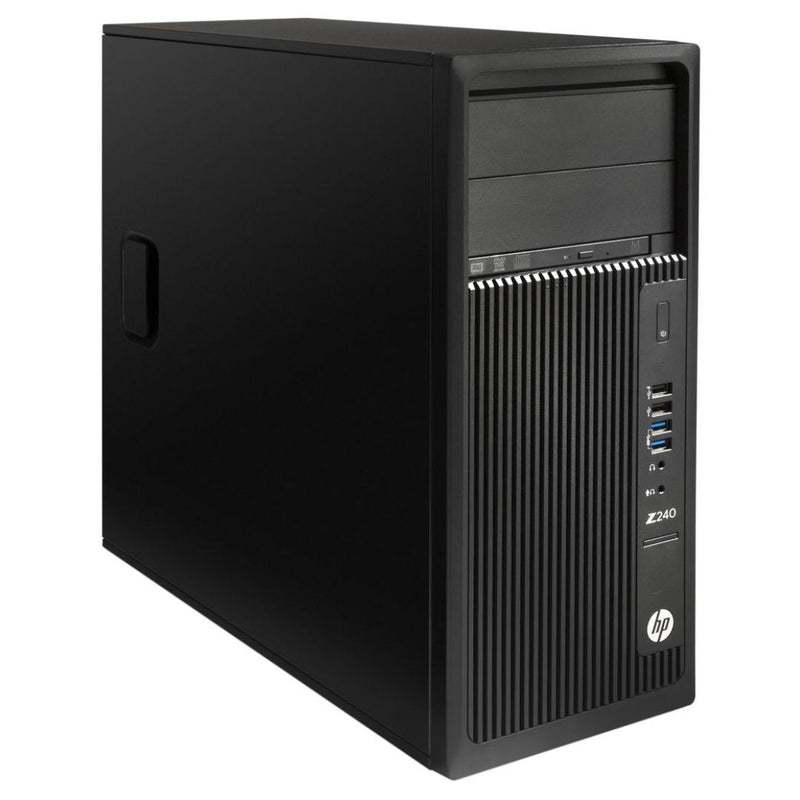Load image into Gallery viewer, HP Z240, Tower Workstation, Intel Core i5-6500, 3.2GHz, 16GB RAM, 256GB SSD, Windows 10 Pro - Grade A Refurbished