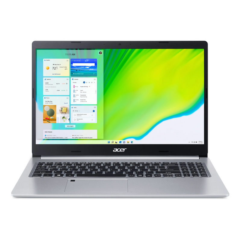 Load image into Gallery viewer, Acer Aspire 5 A515-45-R8AH AMD Ryzen3 5300U 128GB SSD 4GB 15.6" (1920x1080) WIN11 PURE SILVER ?NX.ABKAA.001