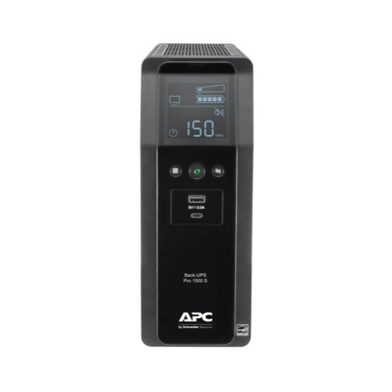 Load image into Gallery viewer, APC Back-UPS Pro BR 1500VA Battery Backup &amp; Surge Protector (BR1500G)- BRAND NEW

