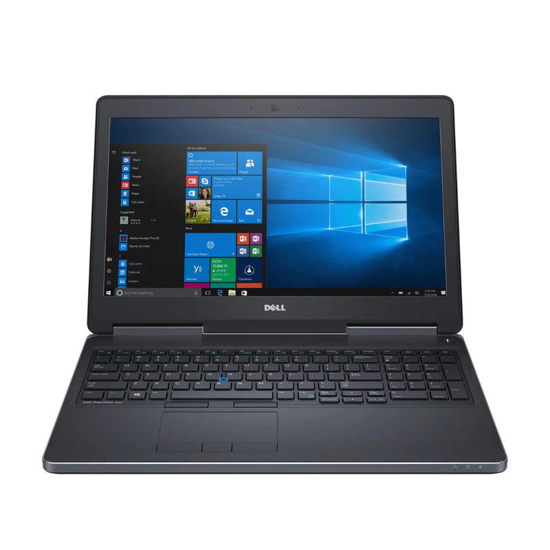Load image into Gallery viewer, Dell Precision 7520 Mobile Workstation, 15.6", Intel Core i7-6820HQ, 2.70GHz, 32GB RAM, 512GB M2 SSD, Windows 10 Pro - Grade A Refurbished