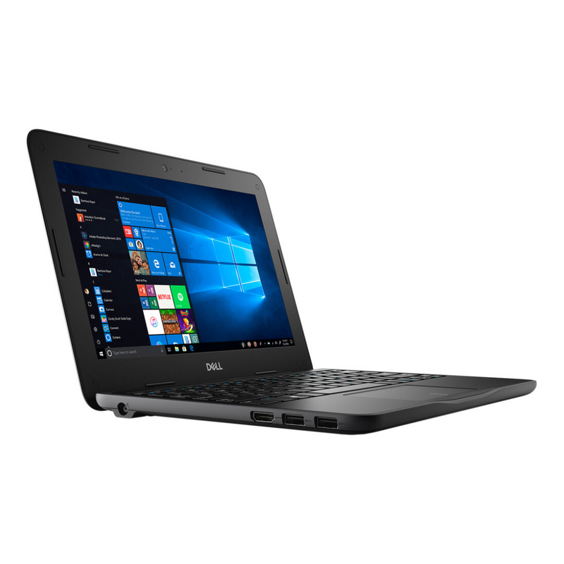 Load image into Gallery viewer, Dell 11.6" Latitude 3190, Intel Celeron N4120, 1.10GHz, 4GB RAM, 64GB Hard Disk Drive, Windows 10 Pro - Grade A Refurbished Media 1 of 7