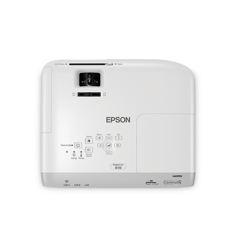 Load image into Gallery viewer, Epson PowerLite W39 LCD Projector- Grade A Refurbished