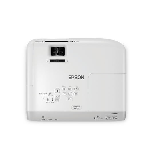 Epson PowerLite W39 LCD Projector- Grade A Refurbished