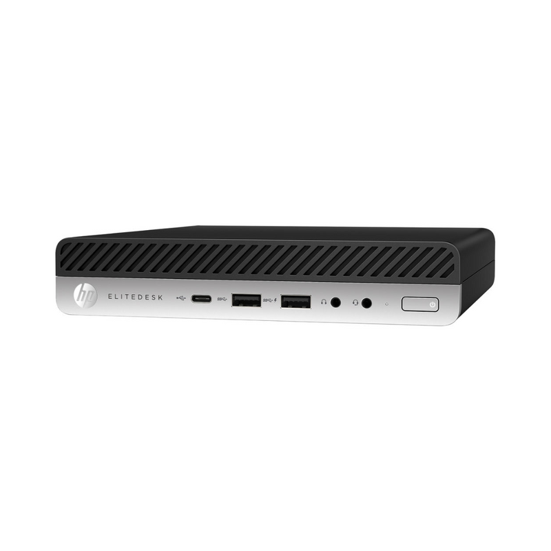 Load image into Gallery viewer, HP EliteDesk 800 G3, Mini Desktop, Intel Core i5-6500T, 2.5GHz, 8GB RAM, 256GB SSD, Windows 10 Pro - Grade A Refurbished